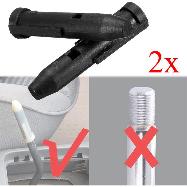 2X pour citroën C1 C2 C3 C4 C5 SAXO Peugeot 207 307 308 405 partenaire Expert pommeau de levier de vitesse bâton tige manchon intérieur adaptateur 107 205