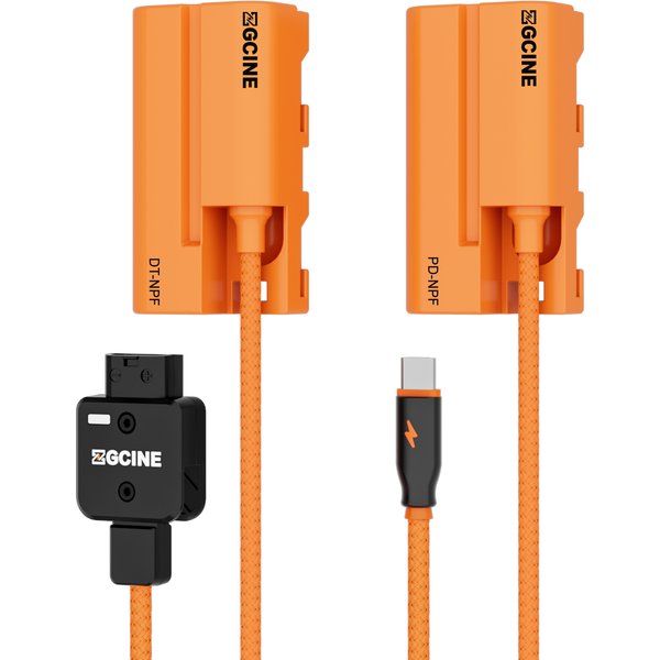 Câble adaptateur d'alimentation extensible NP-F550, batterie factice vers adaptateur de connecteur D-Tap Type-C pour Sony NP-F550 NP F500