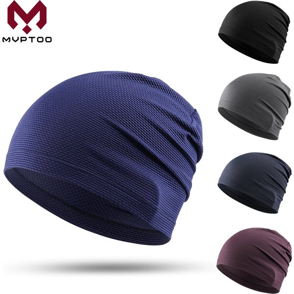 Mode Pile Hut Quick-dry Beanies Kappe Atmungsaktive Weiche Hüte Outdoor Sport Kopftuch Hip Hop Baseball Tennis Lauf Zubehör