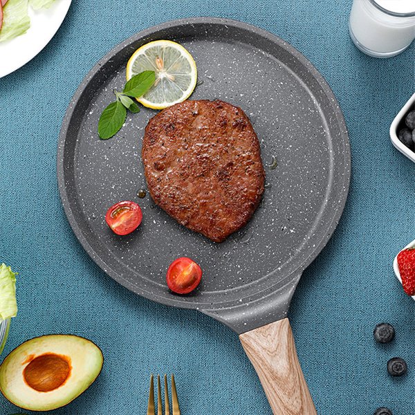 Maifan-Poêle à frire en pierre antiarina, steak, pansement, omelette, cuisson du petit-déjeuner, cuisinière à induction, gaz, ustensiles de cuisson à mille couches