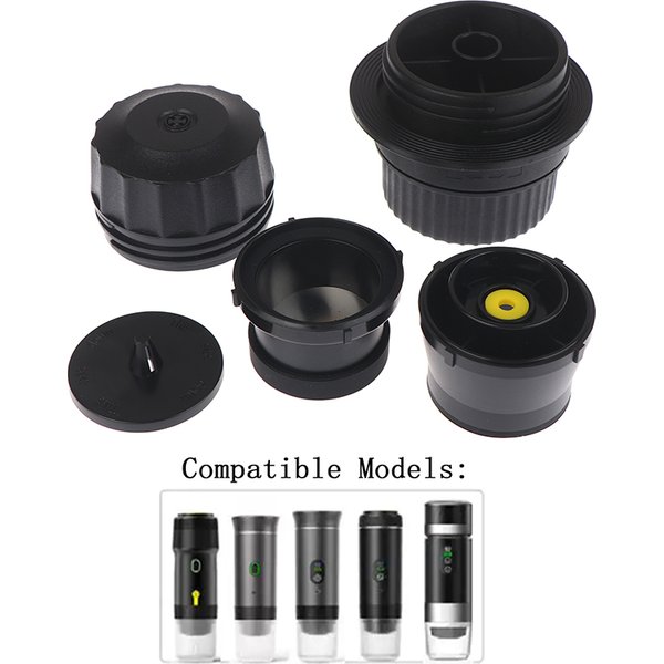 1Set für KF-JN-01 02 Zubehör für tragbare Kaffeemaschinen, Kaffeepulverlager, Kaffeegrößen-Kapsellager·