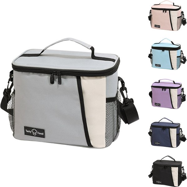 Sac à déjeuner isolé grands sacs à déjeuner pour femmes hommes sac à déjeuner réutilisable avec bandoulière réglable