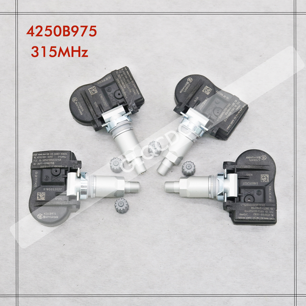 4PCS 4250B975 Reifendrucksensor TPMS für Mitsubishi Outlander I-Miev Lancer Mirage 315MHz