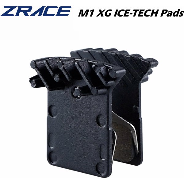 ZRACE M1 XG Rennrad-Scheibenbremsbeläge aus Metall mit Kühlung im ICE-TECH-Stil, kompatibel mit L05A L03A K05S K03S L04C
