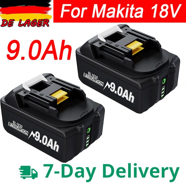 Akumulator 18V do Makita BL1850B Li-ion 18V 9000mAh BL1840B BL1860 BL1890 BL1815 BL1830 BL1835 Wiertarki akumulatorowe Akumulatory LXT400 DE