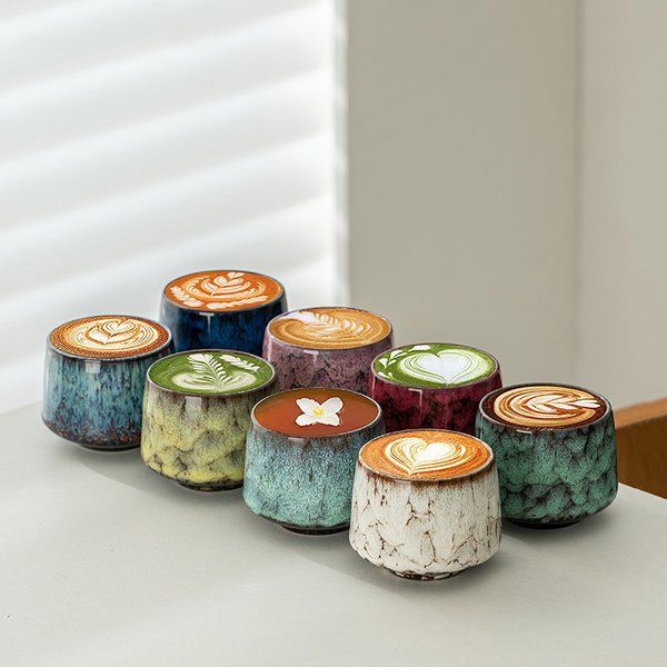 Ofen Ändern Blume Kaffee Tasse Tee-Set Keramik Espresso Kaffee Tasse Frühstück Paar Milch Tasse Wohnzimmer Tee Tisch Dekoration
