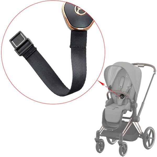 Baby Buggy One Pull Harness Latch For Cybex Priam 4 Mios 3 EU Coya Seat Safety Belt Hasp Locking Latch Stroller Accessories