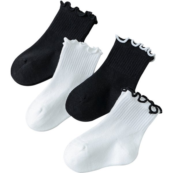 Lawadka enfants filles chaussettes coton point solide enfants fille chaussette mode princesse bébé chaussettes pour filles automne hiver 0-12 ans