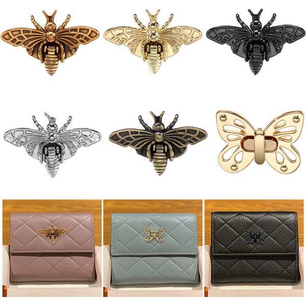 Boucles en métal en forme d'équation de verrouillage tournant rétro, sac à main, sac à main, fermoir de sac, matériel de bricolage, accessoires d'artisanat en cuir, haute qualité, mode