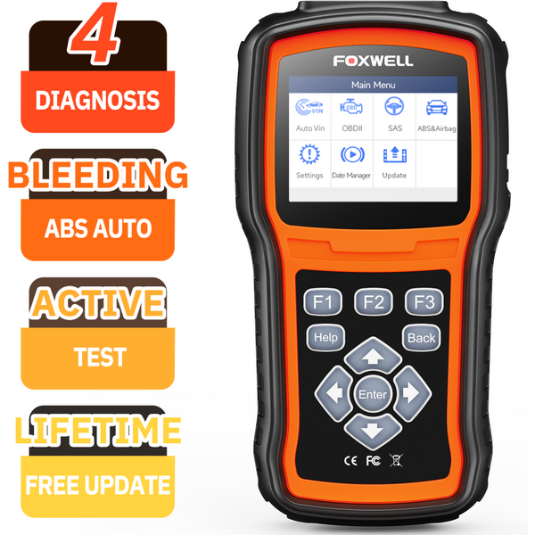 Foxwell Nt630 Plus Auto-OBD2-Scanner, Codeleser, ABS, Airbag, EPB, ÖL, SAS, Kalibrierung, Motor, Auto-Diagnosetool