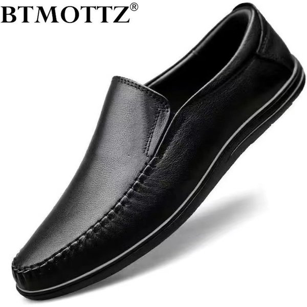 Mocassins en Cuir group pour Homme, Chaussures de Marque de Luxe, Décontractées, Respirantes, à Enfiler, de Conduite, de Styliste, Grande Taille 38-47