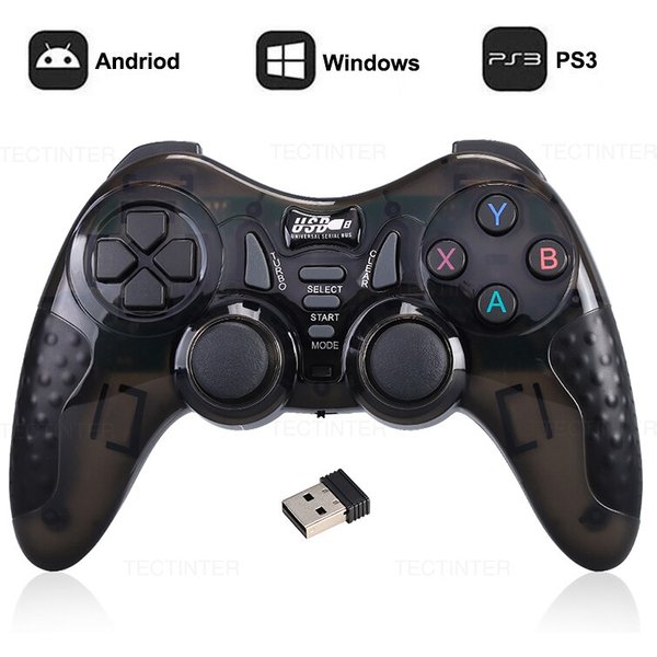 2,4 ghz wireless game controller für ps3 zubehör controlle pc joystick für super konsole x pro/tv box/android phone gamepad