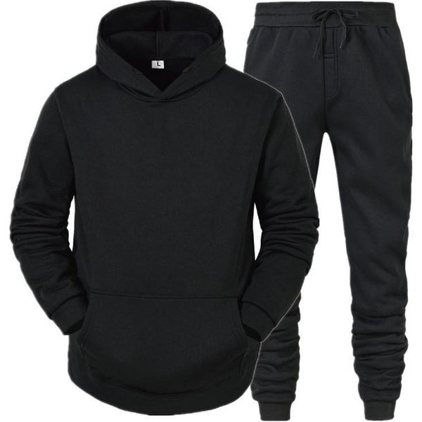 Männer Mit Kapuze Sweatshirts und Männer Hosen Casual männer Trainingsanzug Sportswear Herbst Winter Männer Anzug männer Kleidung Freizeit Sets männlichen