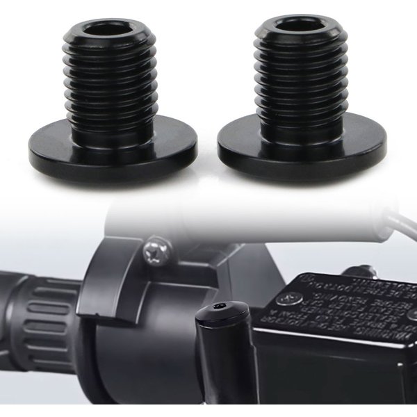 Bouchons de trou de miroir à filetage gauche et droit, pour Yamaha FZ-09 MT-09 Tenere 700 XSR900 MT-07 XSR700 MT-09 2 pièces M10x1.25