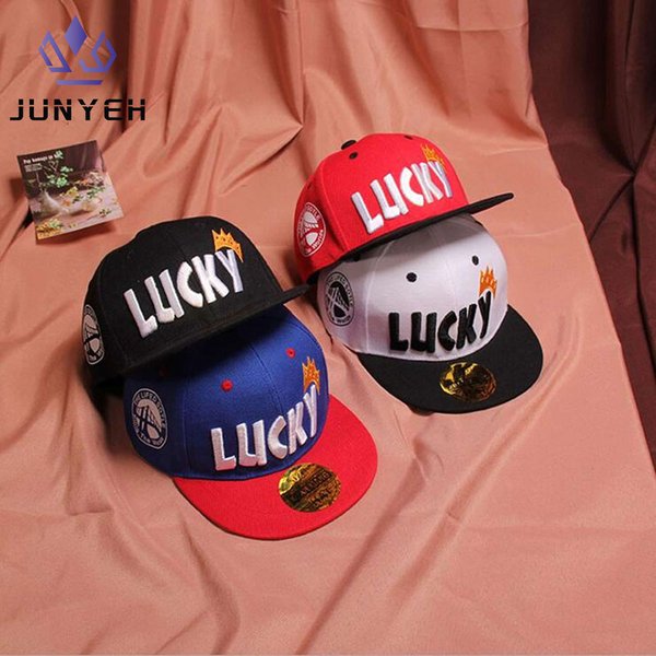 Casquettes à visière pour enfants, chapeau de soleil pour bébés garçons, casquette de baseball en coton brodé pour filles, chapeau hip hop pour enfants, porte-bonheur pour enfants de 3 à 10 ans