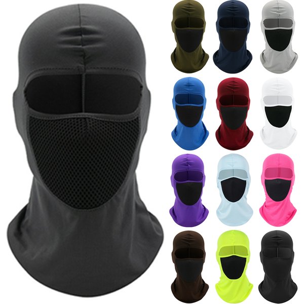 Tactical Balaclava Face Mask Summer Cooling Neck Gaiter Hiking Scarves Men Motorcycle Cycling Helmet Hood Sun Protection