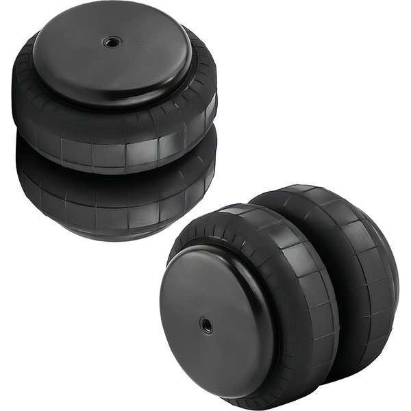 Hintere / vordere Luftfederungsbälge, Paar, Standard 2500lb, 1/2 Zoll NPT, einzeln