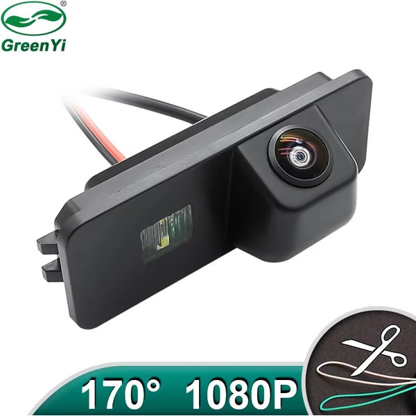 Kamera cofania GreenYi AHD do tablicy rejestracyjnej samochodu, pasująca do Volkswagen VW Polo Magotan Bora Jetta Golf5 Passat B5 B6 CC Skoda Superb Lupo