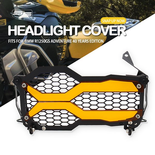 Osłona reflektora motocyklowego GS 1250 Adventure 2024, kratka ochronna pasująca do BMW R1250GS ADV GSA1250 2023-2019