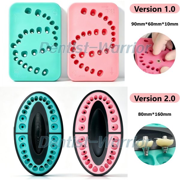 Mouleur universel de manchon gingival en silicone, version 1.0/2.0, dispositif de moulage numérique rapide pour implants dentaires, outil personnalisé