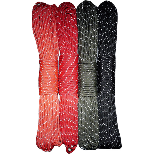 Corde de survie en parachute coulée, lanière pour camping, escalade, randonnée, 1 pièce, diamètre 4mm