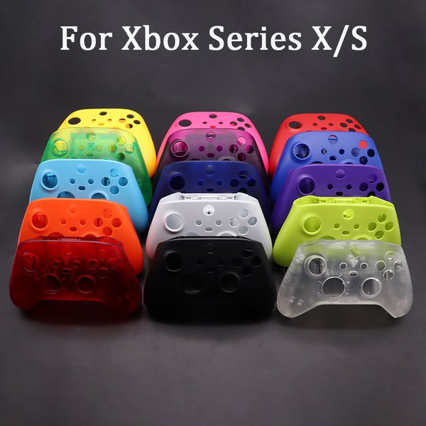 Volle Gehäuse Shell für Xbox Serie X/S Top Bottom Fall Abdeckung Bunte DIY Faceplant Gamepad Controller Ersatz Zubehör