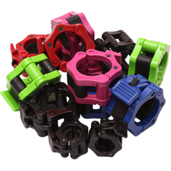 25/50mm Quick Release Barbell Clamps Spin Lock Barbell Collars Weight Bar Clips for Weightlifting and Strength Training