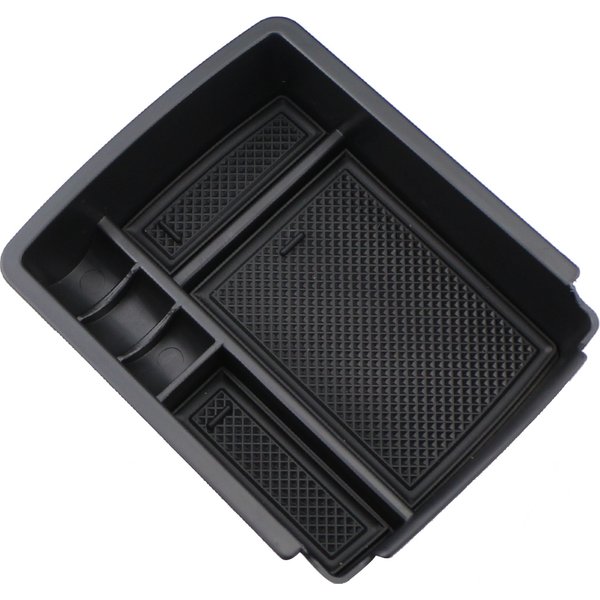 Mittelkonsolenfach für Golf 7, für Golf Mk7 VII, 5G GT I R, Armlehnenbehälter, schwarze Aufbewahrungsbox für einen ordentlichen Autoinnenraum