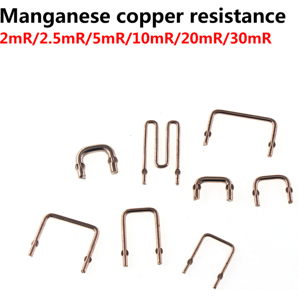 50PCS Constantan resistance sampling resistor 1mR 2mR 5mR 10mR 20mR 25mR 30mR 50mR 0.001 0.002 0.005 0.01 0.02 0.025 0.05 Ohm