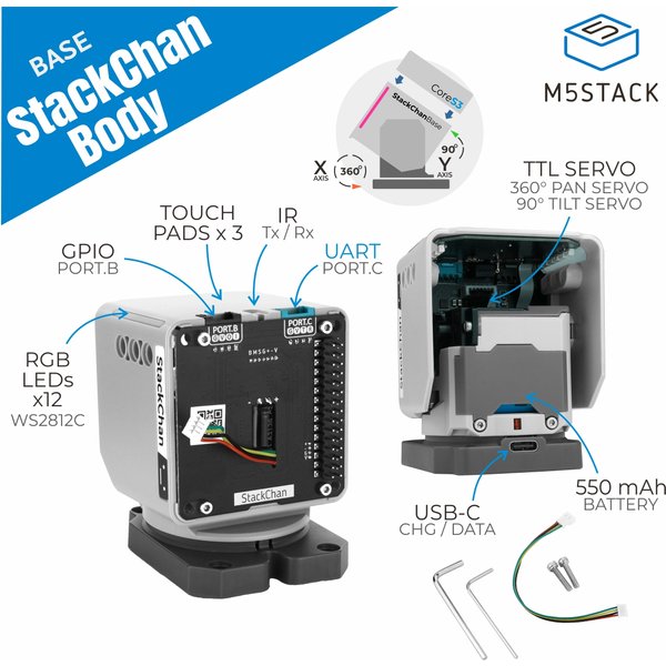 M5Stack Offizieller StackChan Body