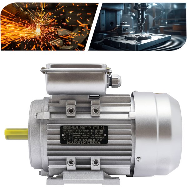 Elektromotor Hochleistungs-Einphasen-/Dreiphasen-Asynchronmotor für Maschinenbau
