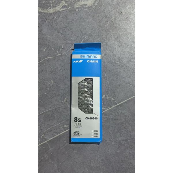 Chaîne de vélo Shimano originale HG40 HG53 HG54 HG95 HG601 HG701 HG901 6 7 8 9 10 11 vitesses VTT Vélo de montagne Vélo de route Cyclisme