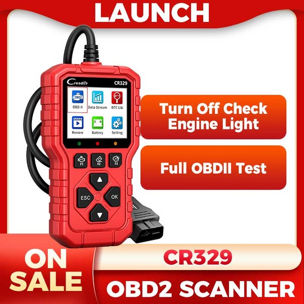 LAUNCH Creader 329 CR329 Auto-Codeleser OBD2-Scanner Vollständiges OBDII EOBD Kfz-Werkzeug Obd2 Diagnosegerät Professionell