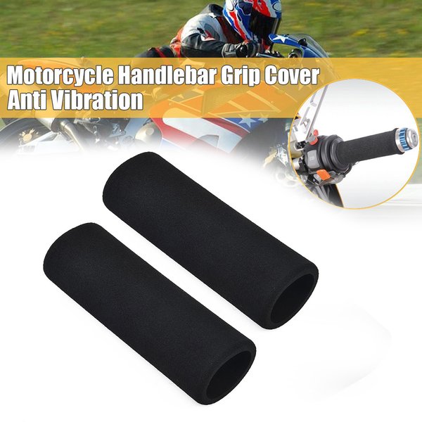 2 pièces moto Anti Vibration poignée barre mousse confort sans lacet poignées pour BMW R1250GS R1200GS LC ADV F750GS F850GS