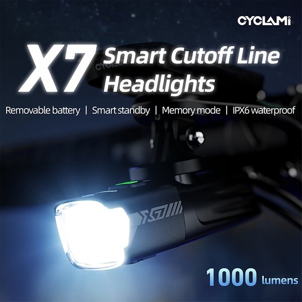 Inteligentne reflektory światła cyklami górski rower szosowy inteligentne reflektory USB 1000 lumenów długi czas życia