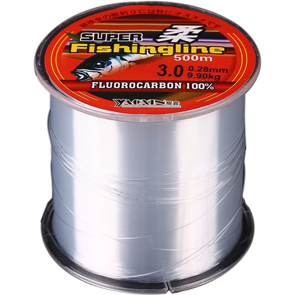 Ligne de pêche en nylon non fluorocarbone, 200/300/500m