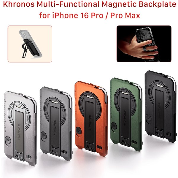 TILTA Khronos Multifunktionale magnetische Rückplatte für iPhone 16 Pro/16 Pro Max 15 Pro/15 Pro Max
