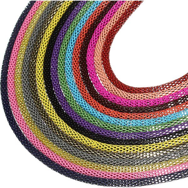 5 teile/los 19 Farben Mais Ketten Metall Eisen Halskette Ketten Groß Offene Link Kette Durchmesser 3,2mm Gold Schwarz Bronze diy Schmuck Erkenntnisse