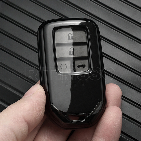 Étui de protection pour clé télécommande de voiture en TPU souple, coque Fob pour Honda Vezel City Civic Jazz BRV BR-V HRV, accessoires de voiture, nouvelle collection