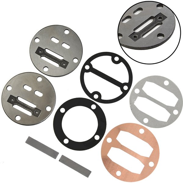Piston Air Compressor Cylinder Valve Plate Sealing Gasket Washers Hole To Hole 42mm Air Pump Fitting Air Compressor Accessories