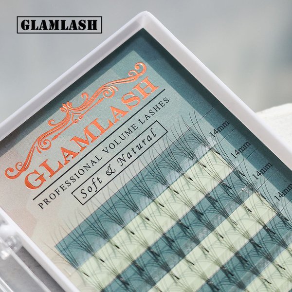 GLAMLASH 2D 3D 4D 5D 6D Vorgefertigte Fächer Falsche Wimpernverlängerung Russische Volumenwimpern Faux Mink Individuelle Wimpernverlängerungen Zilien