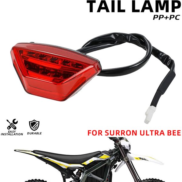 Accessoires pour motos, feux arrière, feux de freinage pour Sur-ron Surron Ultra Bee, moto électrique tout-terrain, vélos électriques