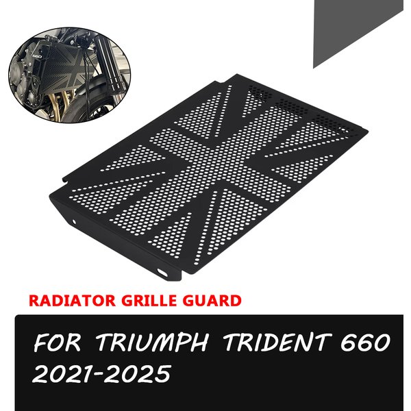 Pour Triumph Trident660 Trident 660 Trident 2023 2024 2025 accessoires Grille de protection de radiateur couvercle de gril de radiateur garde-boue maille