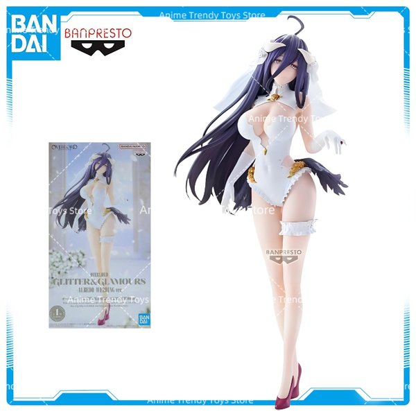Auf Lager BANDAI SPIRITS Spielzeug Geschenke Originalmodell Dekoration Overlord Albedo Glitter Glamours Anime Cartoon WY