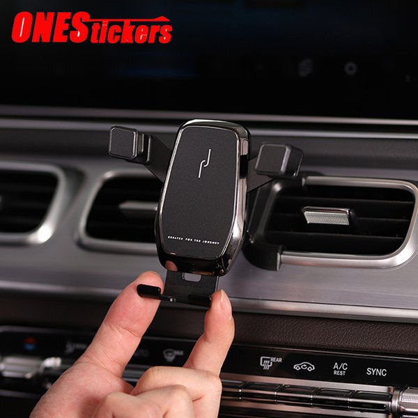 Support de téléphone portable de voiture pour Mercedes Benz, support de téléphone portable, sortie d'air Snap, Ket, GLE, GLS, classe, W167, V167, coupé, C167, X167, Jas, GLE53, 63, 2020-2023