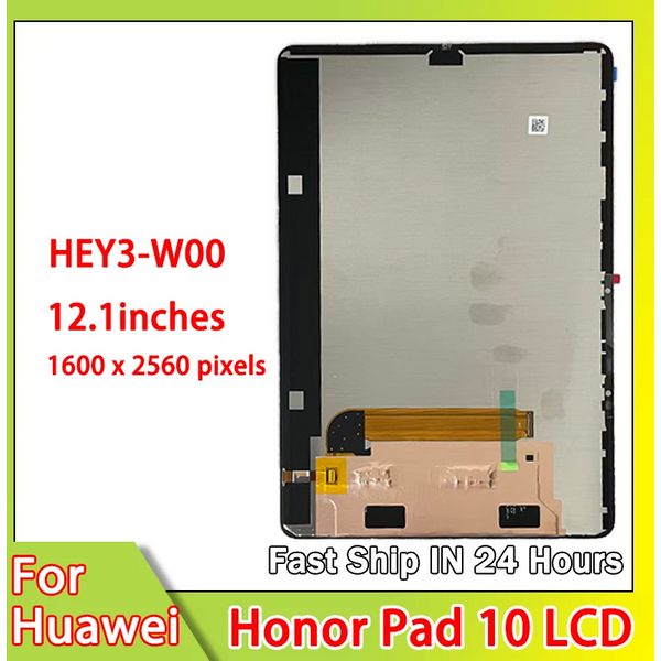 12.1“New For Huawei Honor Pad 10 LCD Display Touch Screen Digitizer Panel Assembly For Honor Pad10 HEY3-W00 Display