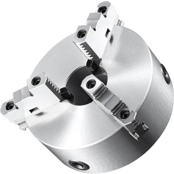 Drehfutter K11-200, 200 mm, Drei-Backen-Futter aus HT300-Material, Spannbereich 4–200 mm, 3 Backen, 20Cr, ≥53HRC, Bohrung φ65 mm, selbstzentrierendes Drehfutter