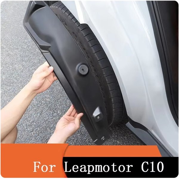 Für Leapmotor C10 2024 2025 Auto-Schmutzfänger Spezielle Hintere Tür Hinterrad-Kotflügel Modifikation Auto-Zubehör Schmutsschutz