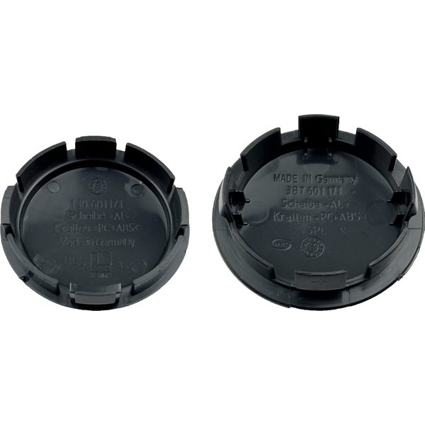 RRRRR 4 pièces 56MM 65MM Cache-moyeux de roue de voiture GTI pour VW Golf Jetta Polo Beetle CC Passat Tiguan Accessoire