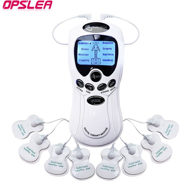 8 Mode Electric EMS Muscle Stimulator Massager Tens Acupuncture Digital Therapy Machine Electrostimulator Massage Physiotherapy